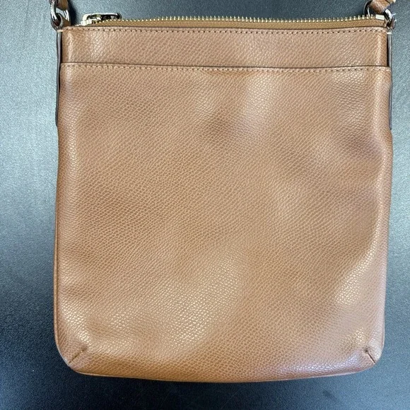 Leather Crossbody Bag, Coach File Bag - Picture 3 of 5